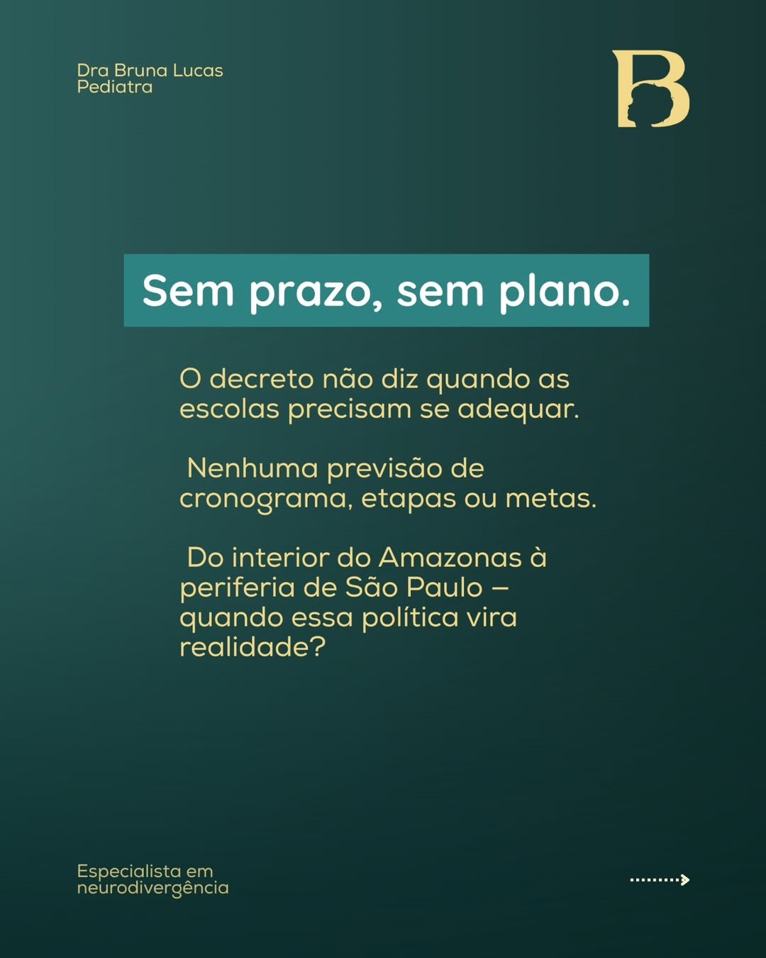 Crítica ao decreto: sem prazo, sem plano