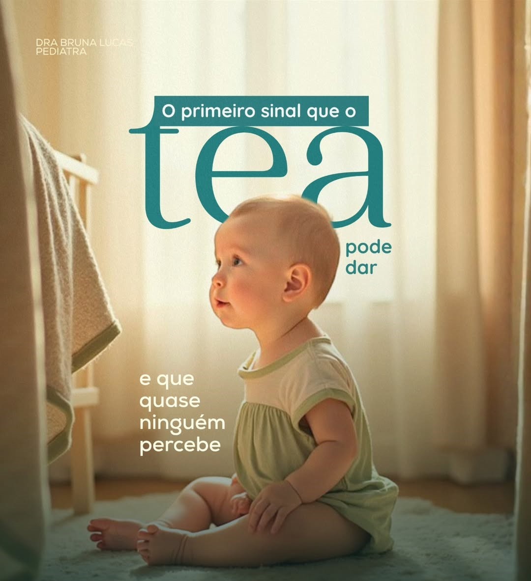 Mãos e rosto de criança, destaque no olhar — ilustração fotográfica do primeiro sinal